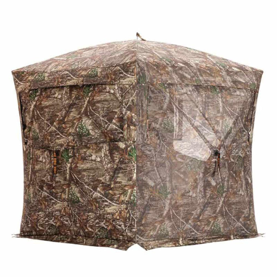 Rhino 180 Pro FD Ground Blind Full Door Realtree Edge Camo 3-Person