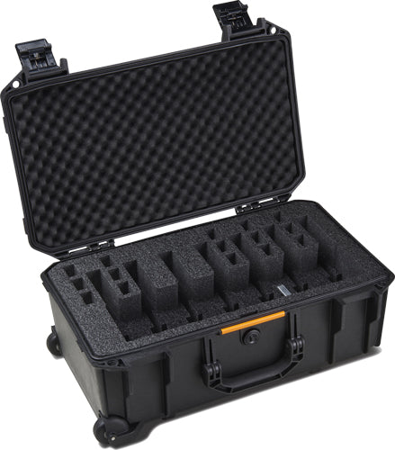 Pelican Vault V525PF7 Large 7-Pistol Case with Pre-Cut Foam Black