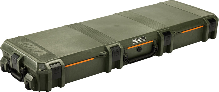 Pelican Vault Double Rifle Case with Wheels and Foam 53" OD Green