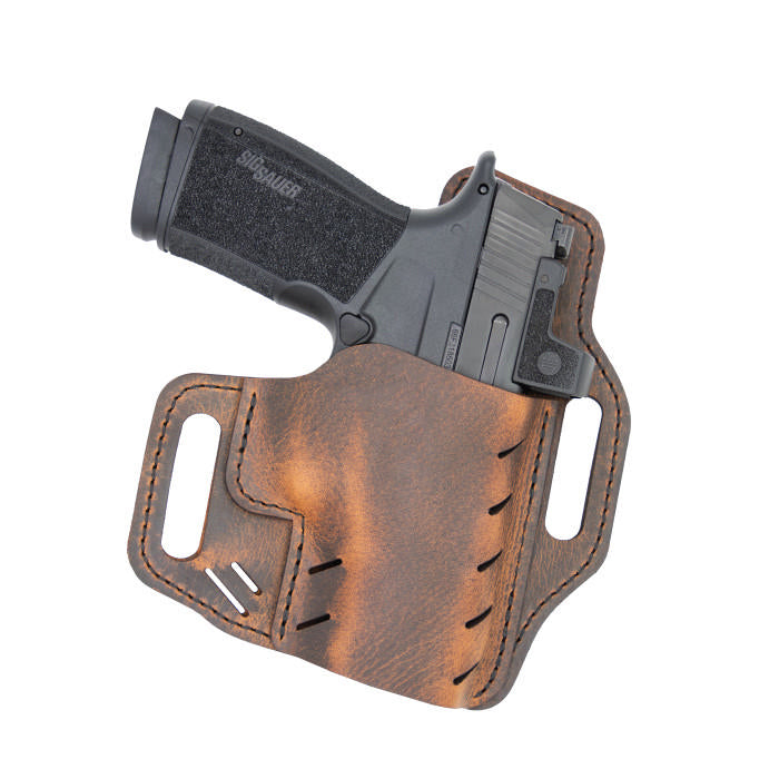 Versacarry Guardian OWB Leather Holster Right Hand Size 3 Brown
