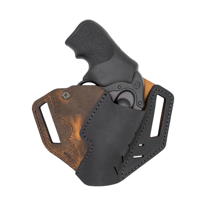 Versacarry OWB Revolver Holster for Ruger LCR Brown/Black Right Hand