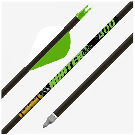 Gold Tip Hunter XT 340 2" Raptor Vane Arrows - Half Dozen