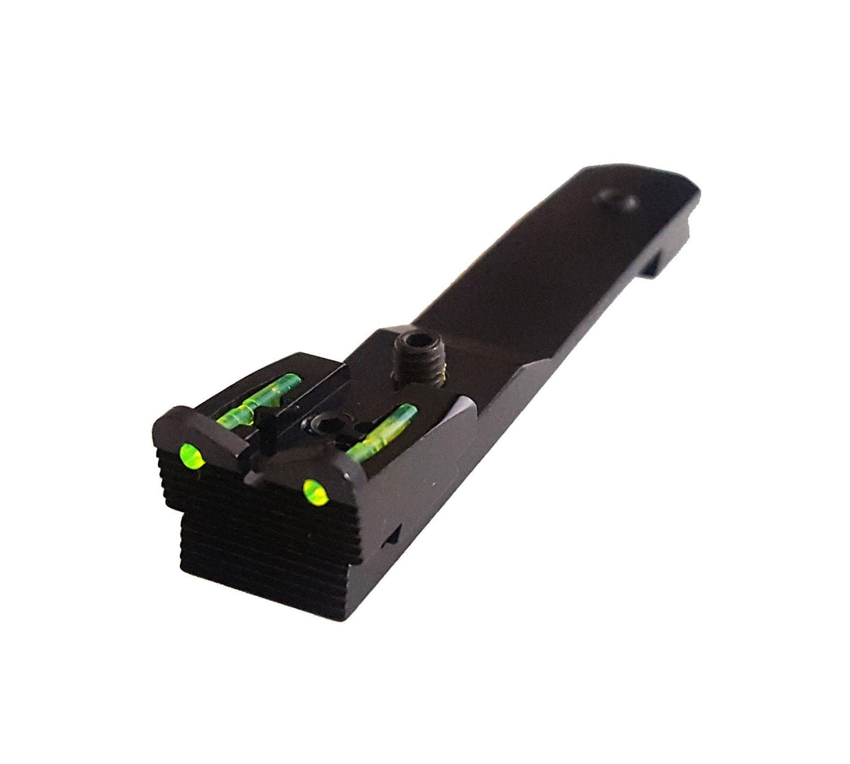 HIVIZ Universal 3/8" Dovetail Adjustable Rear Rifle Sight with Green LitePipes
