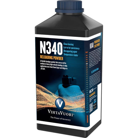 Vihtavuori N340 Smokeless Pistol Powder 1 lb Can