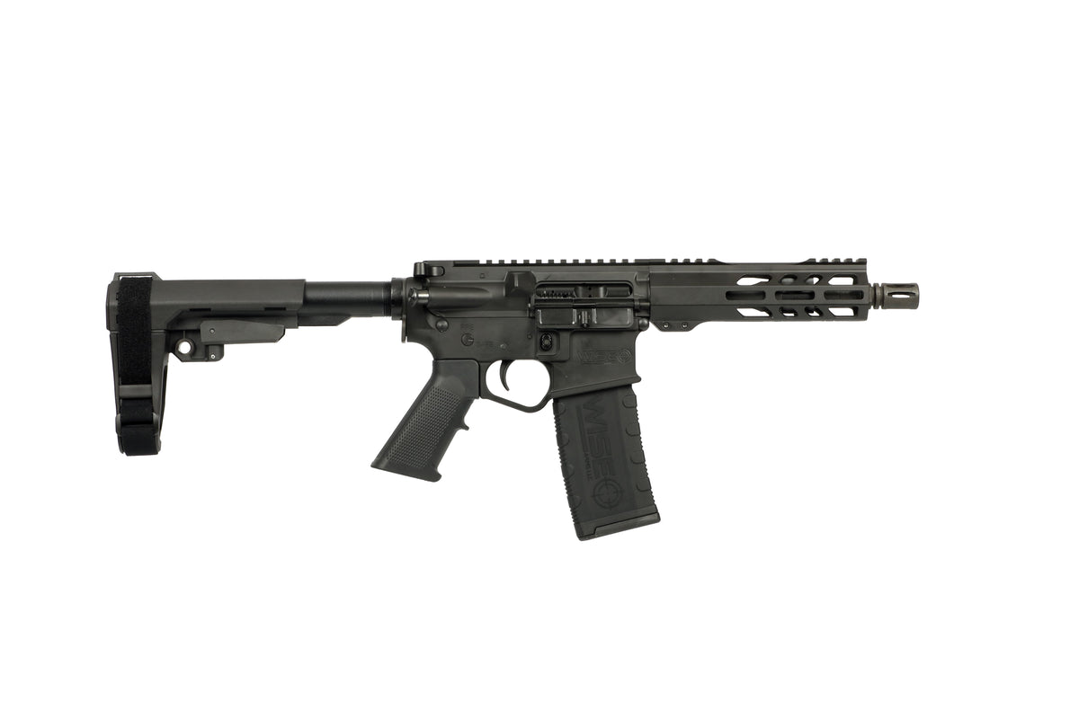 WA-15B 5.56MM BLK 7.5" SBA3 7.5-556-SBA3-BLK