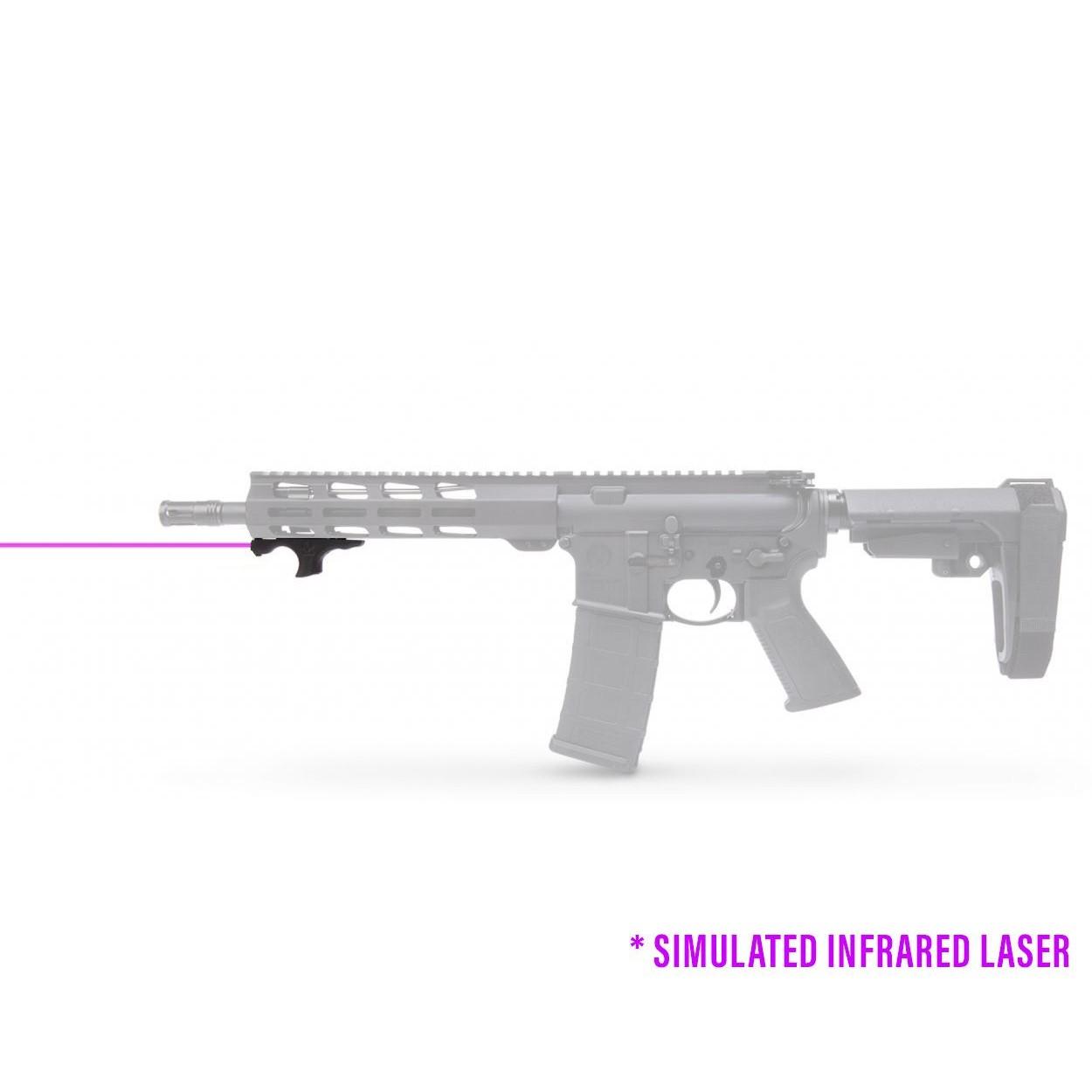 Viridian HS1 AR Handstop with Infrared Laser - Black M-Lok
