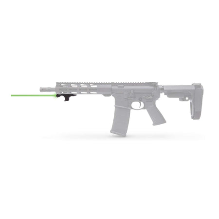 Viridian HS1 Hand Stop with Integrated Green Laser and Picatinny Adapter - Black