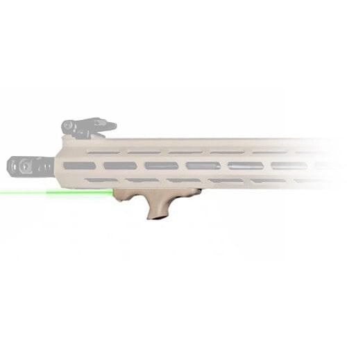 Viridian HS1 AR Hand Stop with Integrated Green Laser - FDE with Picatinny Adapter
