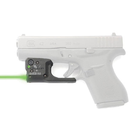 Viridian Reactor R5 Gen 2 Green Laser Sight for Glock 42 with Ambidextrous IWB Holster