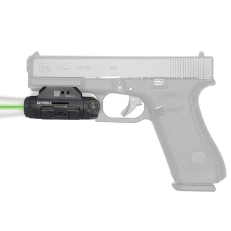 Viridian X5L Gen 3 Universal Handgun Mount Green Laser with 500 Lumen Tactical Light
