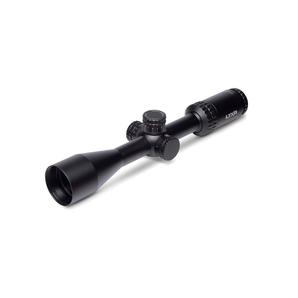 EXCLUSIVE Viridian LYXA 3-12x44 Rifle Scope 1" SFP BDC MOA Non-Illuminated Black