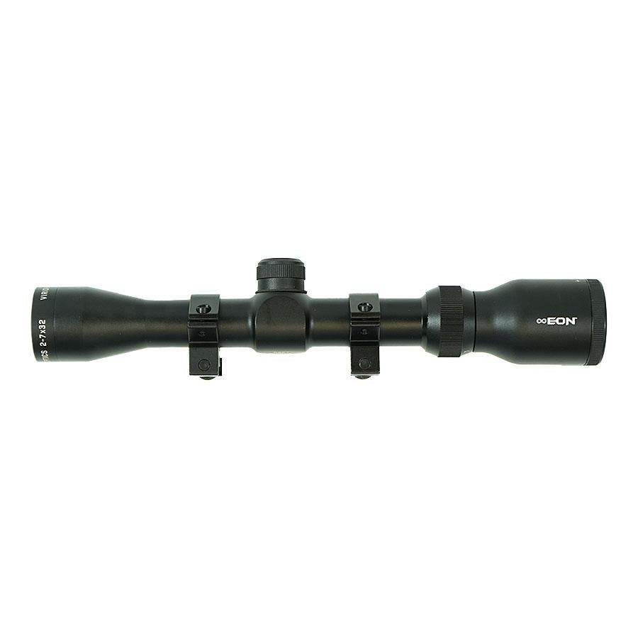 Viridian EON Rifle Scope 2-7x32 R4 Black with Rings
