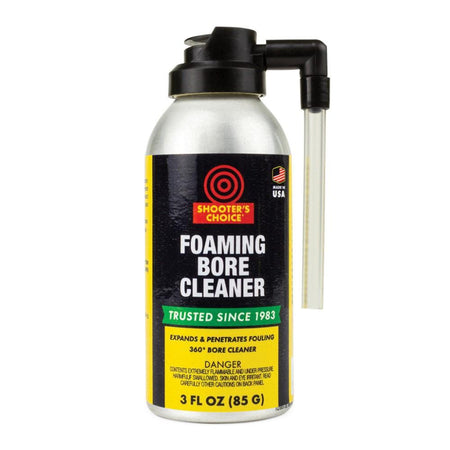 Shooter's Choice Foaming Bore Cleaner 3 oz - Expanding Foam Bore Cleaner