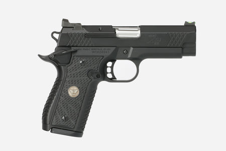 Wilson Combat 2EDCXCP9A EDC X9 2.0 9mm Luger 15+1 4" Stainless Fluted Barrel, Armor-Tuff Stainless Steel Tri-Top Cut Slide, Combat-Tuff Aluminum Frame w/Beavertail, Black Polymer Grip