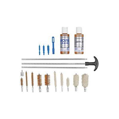 DAC Gunmaster Universal Firearm Cleaning Kit with 2 oz Oil & Solvent - 19 Piece
