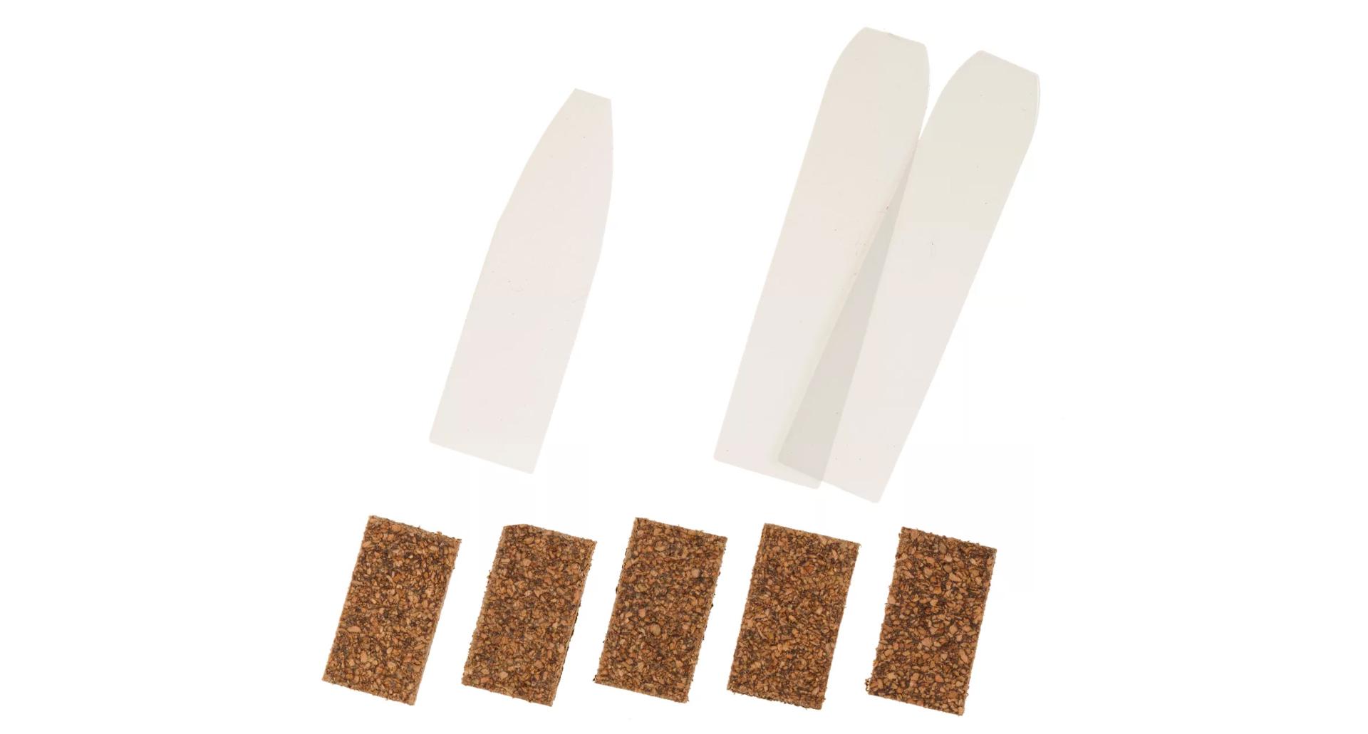 RNT Calls Diablo Duck Call Replacement Reed Set with Three Reeds and Five Corks