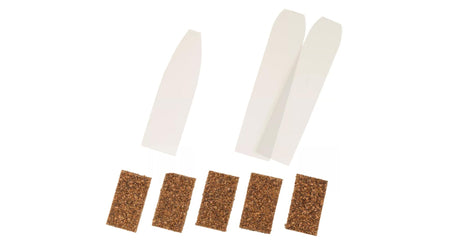 RNT Calls Diablo Duck Call Replacement Reed Set with Three Reeds and Five Corks