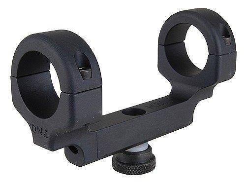 DNZ Freedom Reaper 1-Piece AR-15 Carry Handle Mount with Integral 1" Rings Black