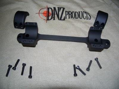 DNZ Freedom Reaper 1-Piece Tactical Scope Mount for Remington 700 LA RH 1" Low Black