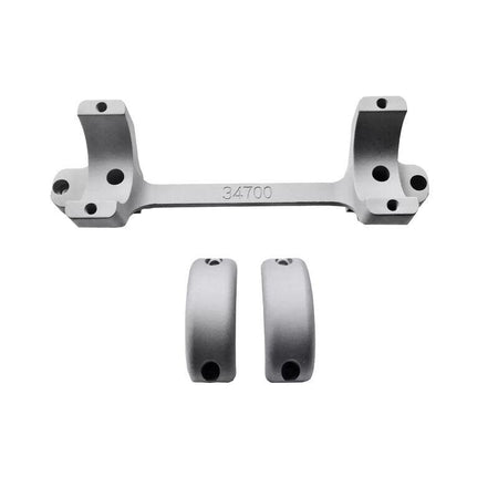 DNZ 1-Piece Game Reaper Scope Mount Remington 700 Long Action High Silver