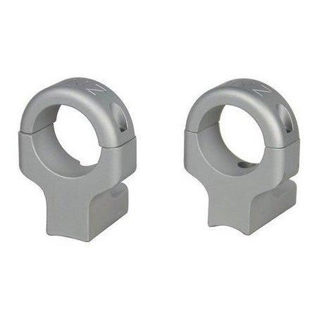 DNZ Game Reaper 2 2-Piece Scope Mount Browning A-Bolt Sako A7 Steyr Long Short Action 1" High Silver