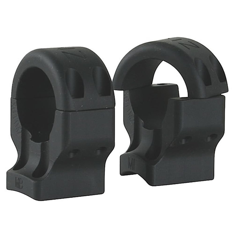 DNZ Hunt Masters 2-Piece Scope Mount Browning X-Bolt 4 Screws 1" Medium Black