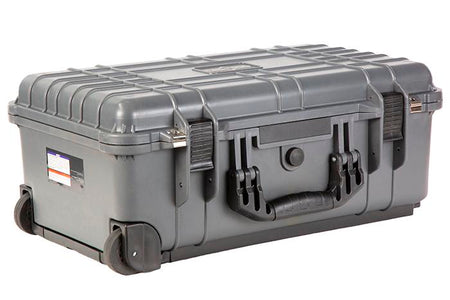Surelock Renegade 22" Gray Waterproof Wheeled Handgun Case