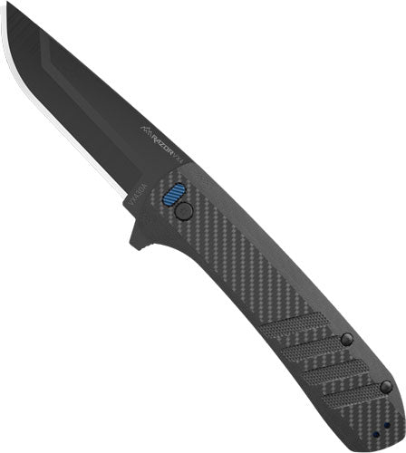 Outdoor Edge Razor VX4 3" Folding Knife Carbon Weave Over G10