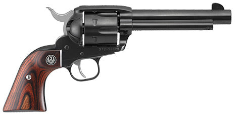 Ruger 5101 Vaquero Medium Frame 45 Colt (Long Colt) 6rd 5.50" Blued Steel Barrel, Cylinder & Frame, Hardwood Grip, Transfer Bar Safety, Exposed Hammer
