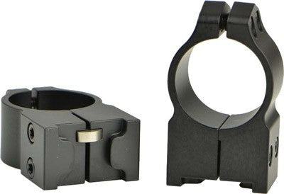 Warne 1-Inch High Scope Rings for Ruger No.1/Mini-14/Blackhawk Matte