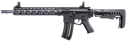 Hammerli Arms 5760500 Tac R1 22 LR 20+1 16.10" Threaded Barrel w/Removeable Flash Hider, Aluminum Upper & Lower Receivers, 13" M-Lok Handguard, 5 Position Stock Includes 1 Magazine