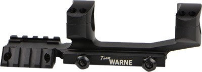 Warne 1-Inch Tactical Picatinny Ramp Cantilever Mount Black
