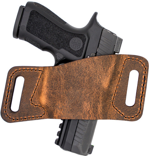 VersaCarry Rapid Slide S1 OWB Ambidextrous Sub-Compact Holster Size 3 Brown