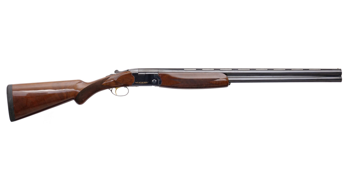 Weatherby OR12028RGG Orion I Full Size 20 Gauge Break Open 3" 2rd 28" Blued Vent Rib Barrel, Blued Steel Receiver, Low Profile Fixed w/Prince of Whales Grip Grade A Walnut Wood Stock Right Hand
