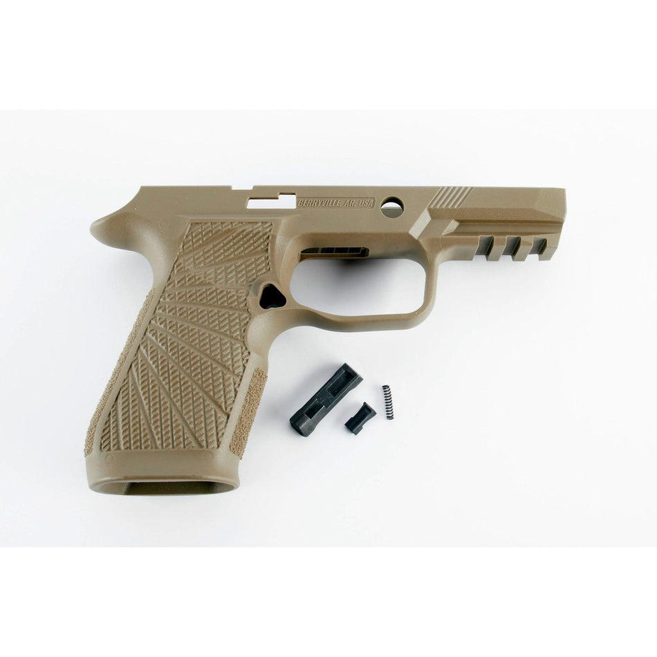 Wilson Combat Carry II Grip Module for Sig Sauer P320 No Manual Safety Tan