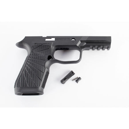 Wilson Combat Carry Size Grip Module for Sig Sauer P320 No Manual Safety Black