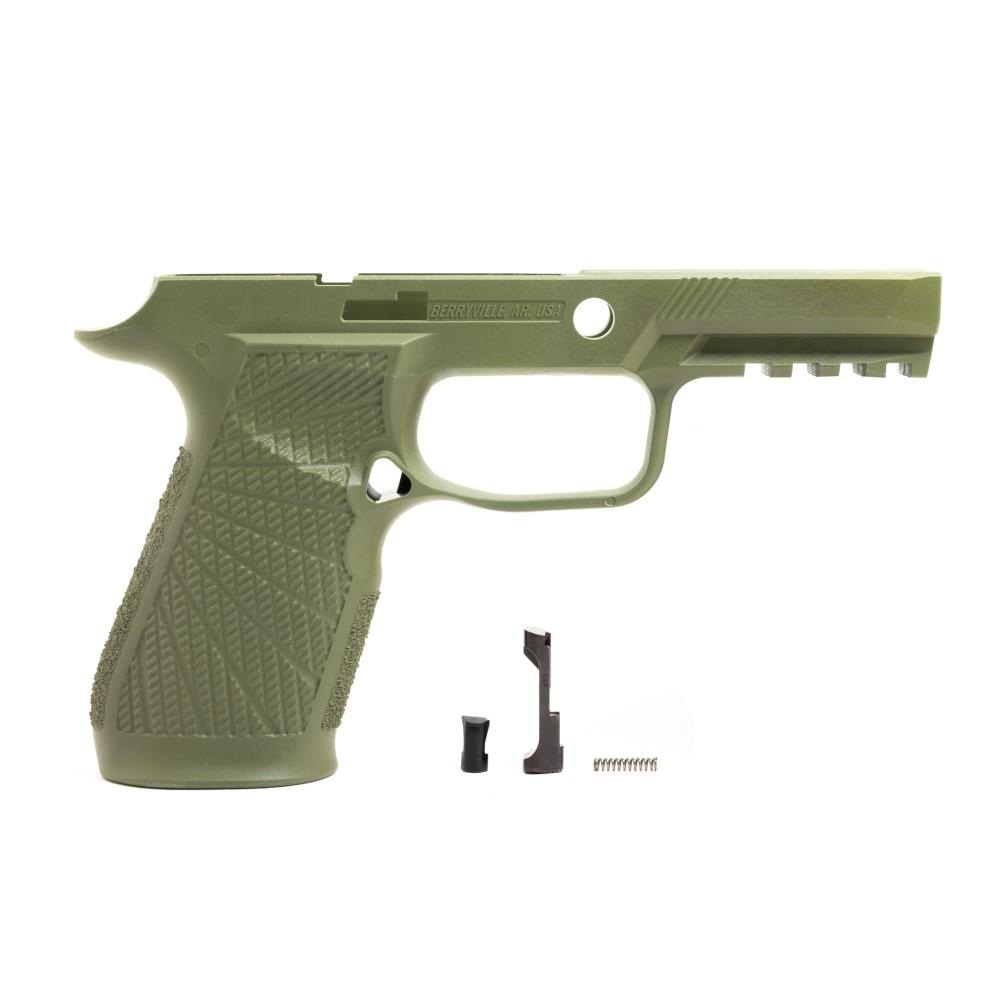 Wilson Combat Grip Module for SIG Sauer P320 Carry No Manual Safety Green Polymer