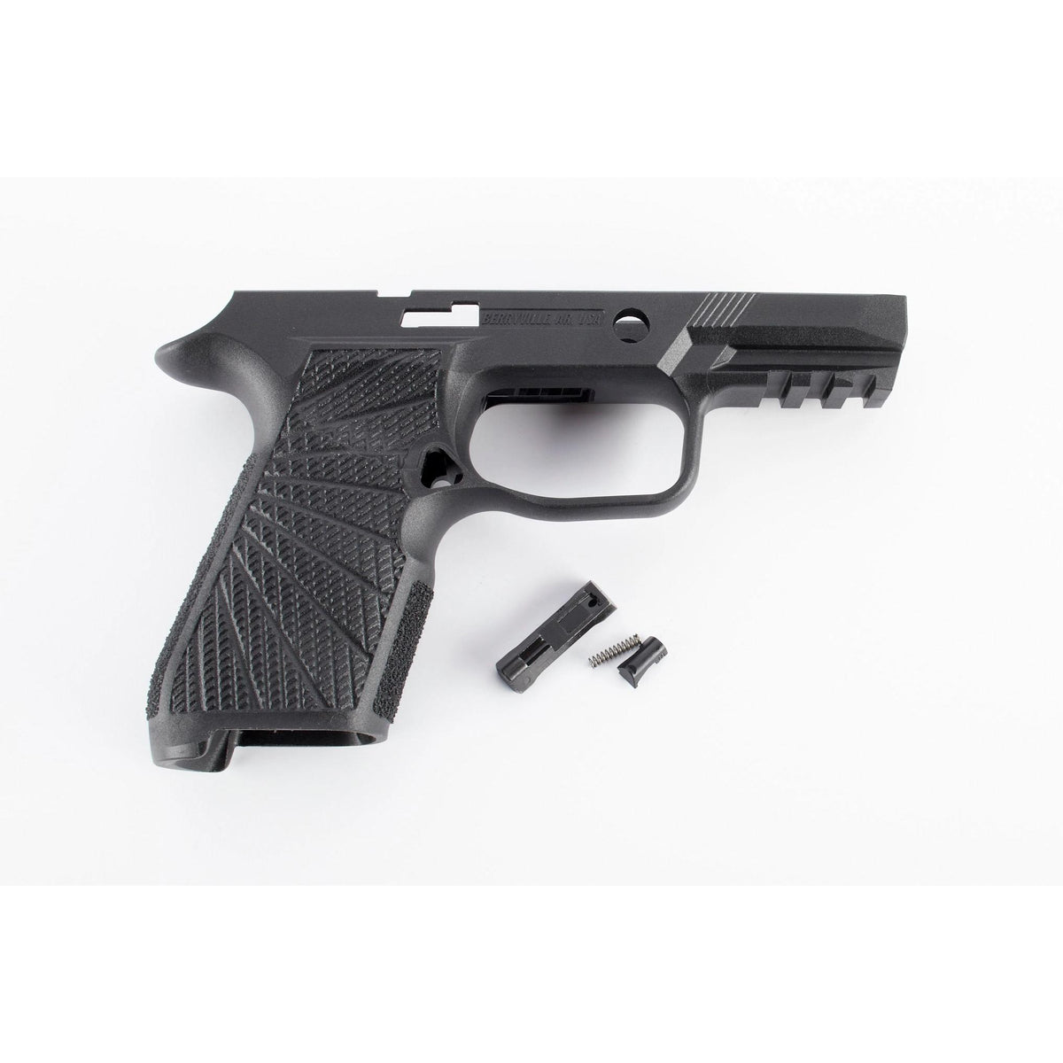 Wilson Combat X-Compact Grip Module for Sig Sauer P320 No Manual Safety Black