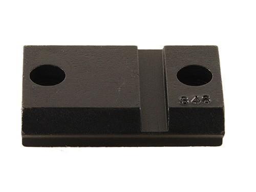 Weaver Grand Slam Steel Top Mount Scope Base Matte Black #S46 - Anschutz 1568 Front
