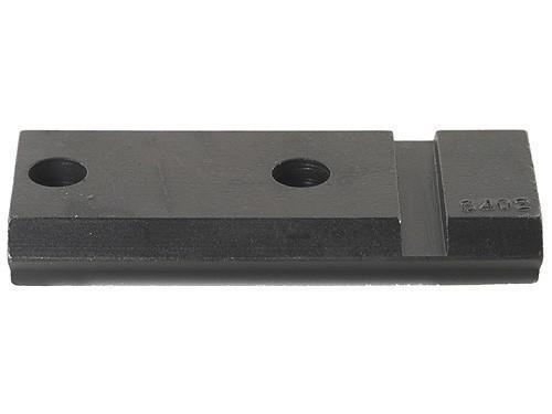 Weaver Grand Slam Steel Top Mount Scope Base Matte Black #S402 Browning BBR Front