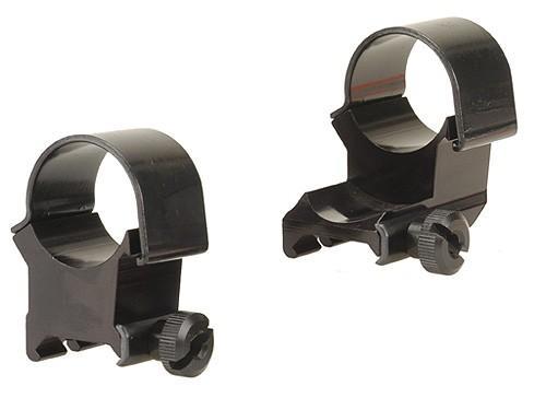 Weaver Detachable Extension Top Mount Scope Rings - 1" X-High EXT Black