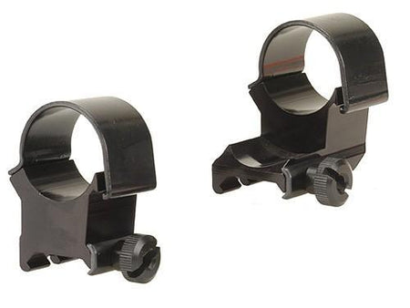Weaver Detachable Extension Top Mount Scope Rings - 1" X-High EXT Black