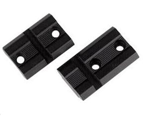 Weaver Two-Piece Top Mount Scope Base for Remington 798 Matte Finish