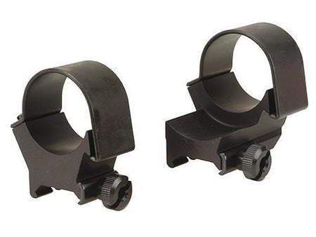 Weaver Detachable Extension Top Mount Scope Rings - 30mm High EXT Matte