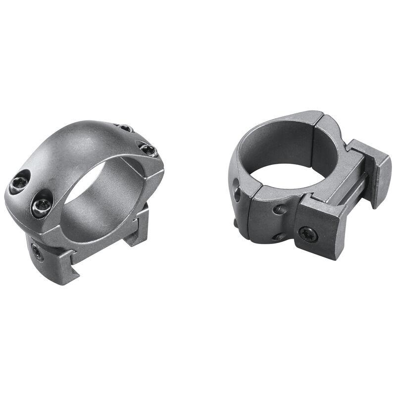 Weaver Grand Slam 2-Piece Steel Top Mount Scope Rings 1" Medium Matte Windage Adjustable