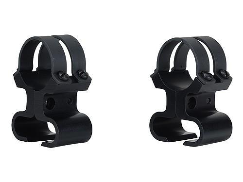 Weaver See-Thru Steel Lock Ringmount 1" .22 Tip Off Black Baseless System