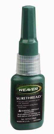 Weaver SureThread Optic Mounting Screw Thread Adhesive
