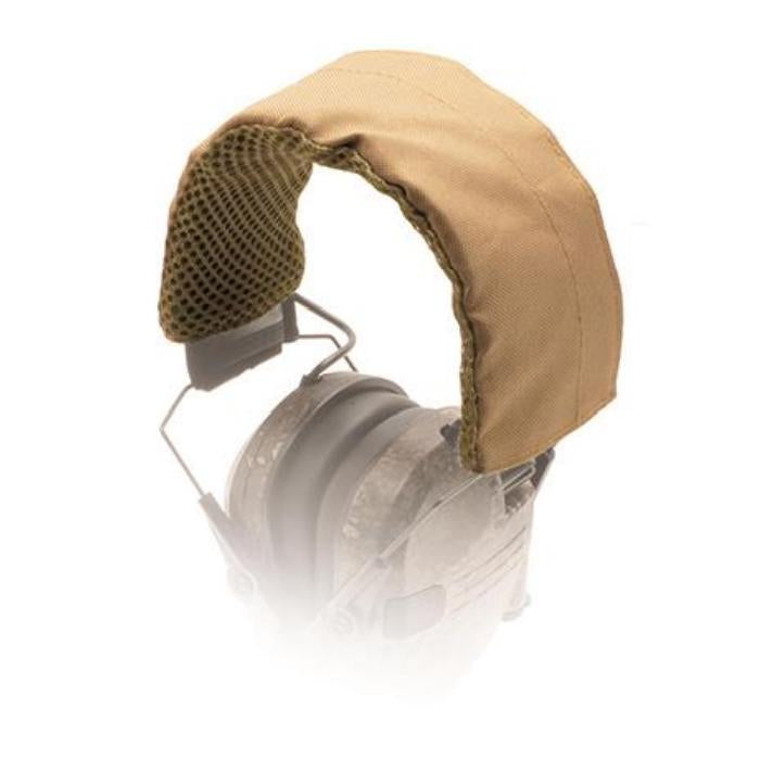 Walker's Razor Headband Wrap Flat Dark Earth Nylon with Mesh Padding