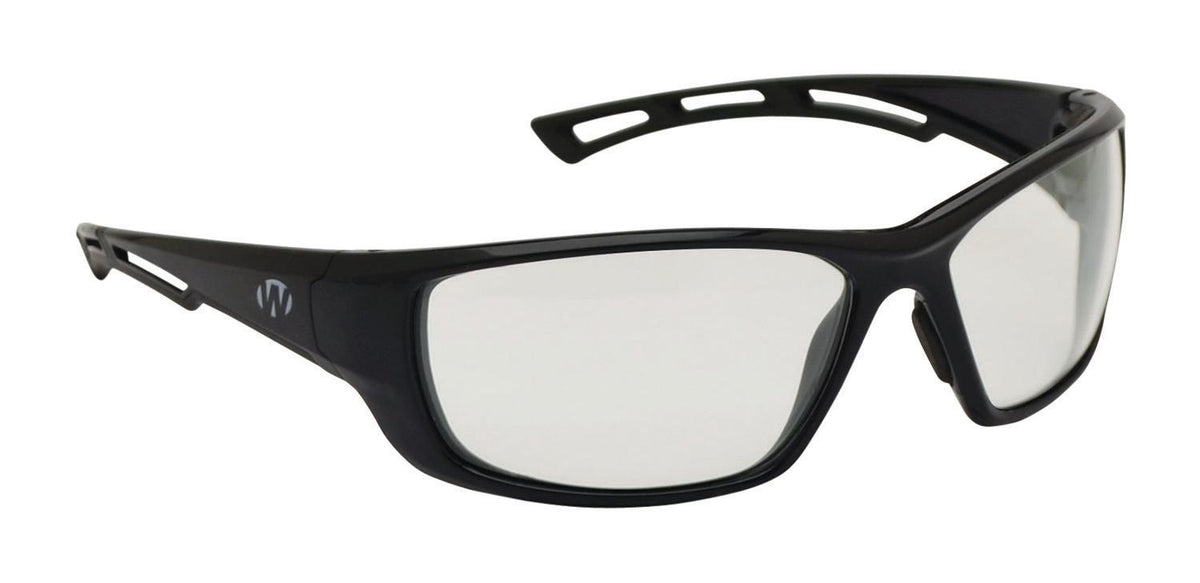Walker's Game Ear Safety Glasses Clear Polycarbonate Lens 8280 Frame