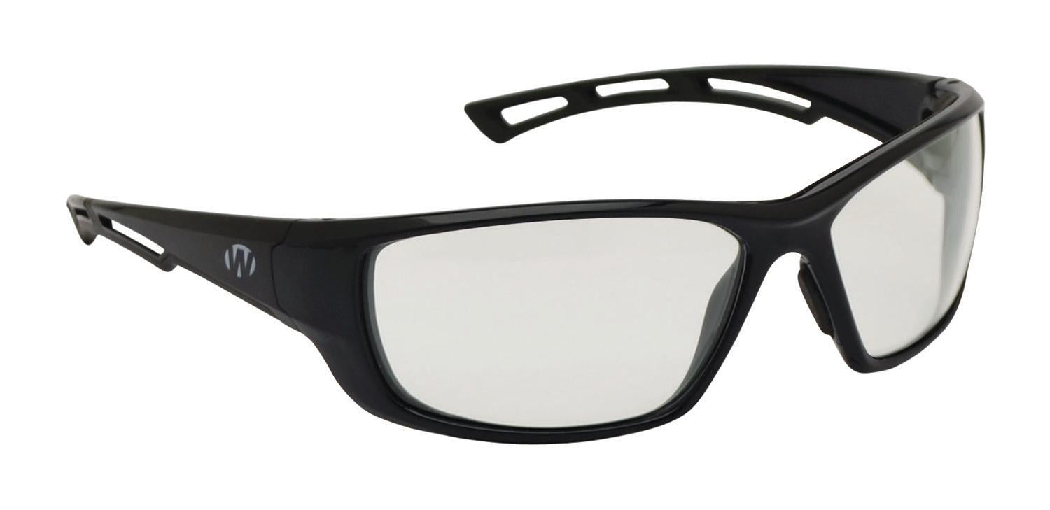 Walker's Game Ear Safety Glasses Clear Polycarbonate Lens 8280 Frame